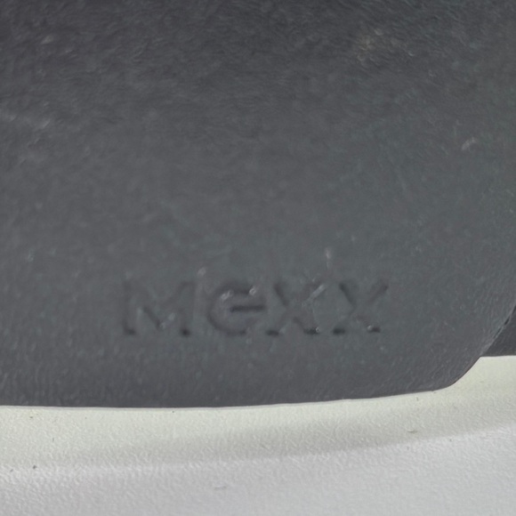 Mexx Black Vegan Leather Belt with Silver Buckle - Picture 3 of 10